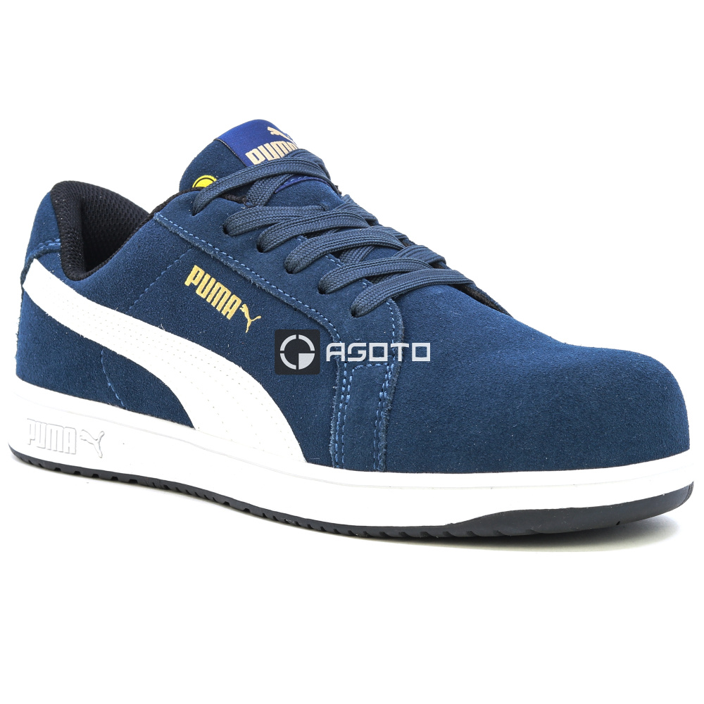 részlet PUMA Iconic low S1P ESD munkavédelmi cipő