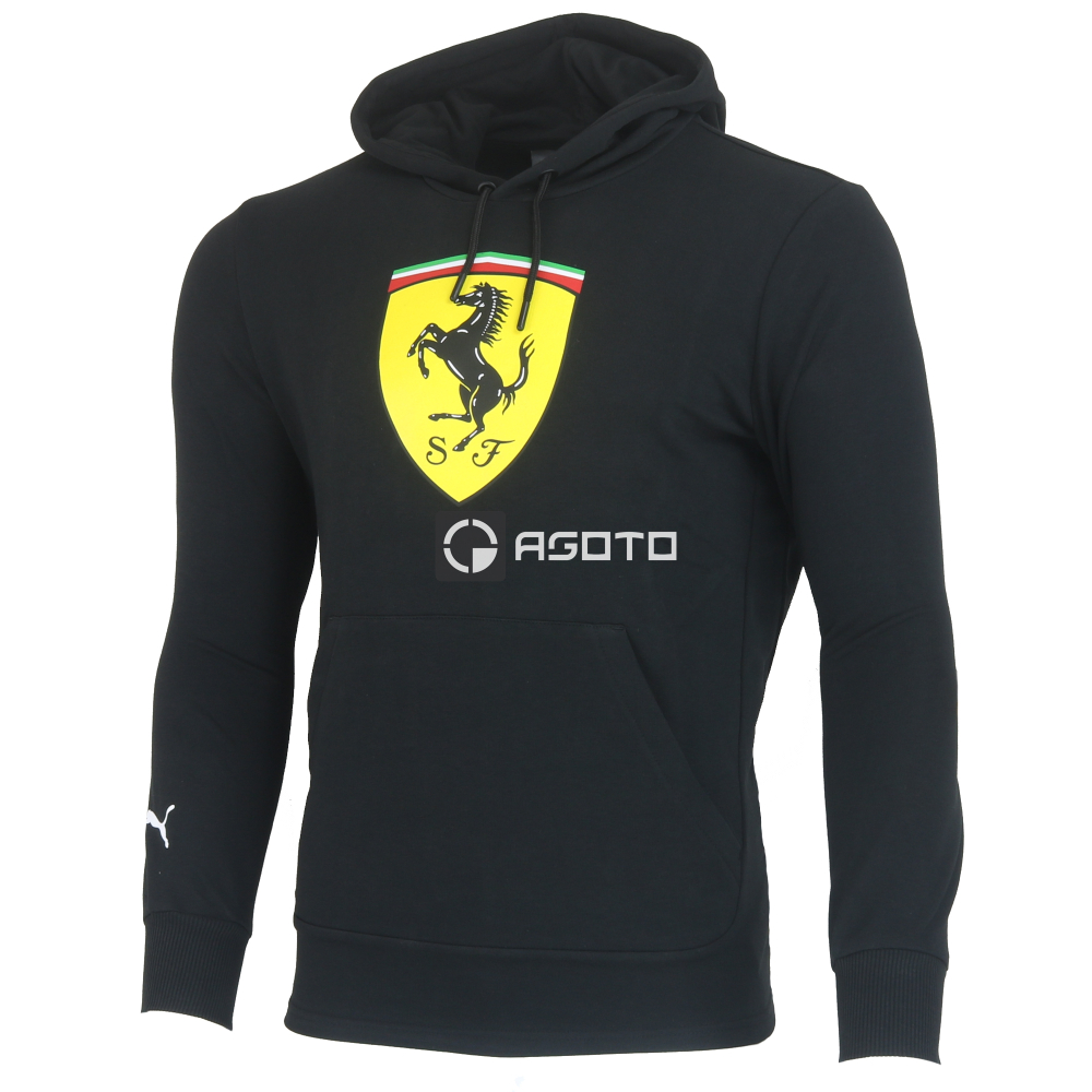 részlet Puma Ferrari Shield Logo férfi pulóver