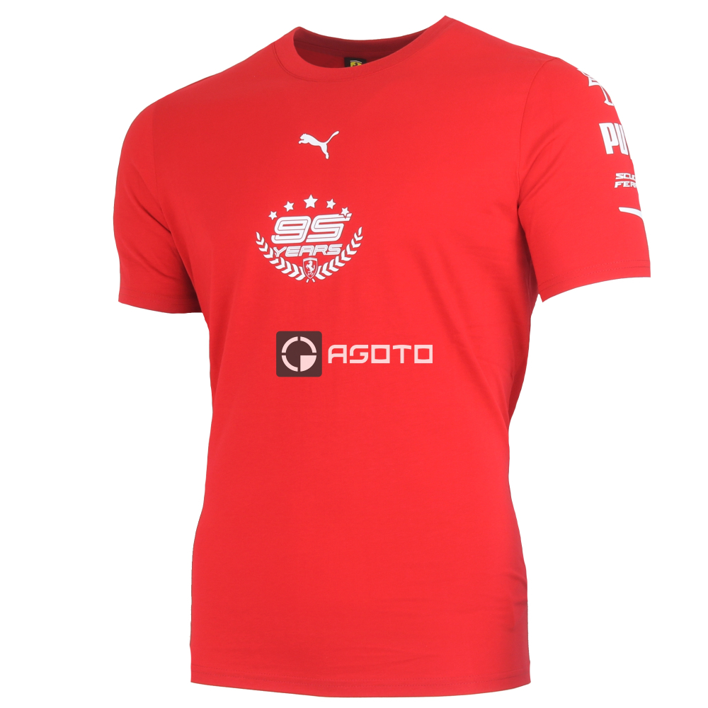 részlet Puma Ferrari Graphic Tee férfi póló 100% Cotton