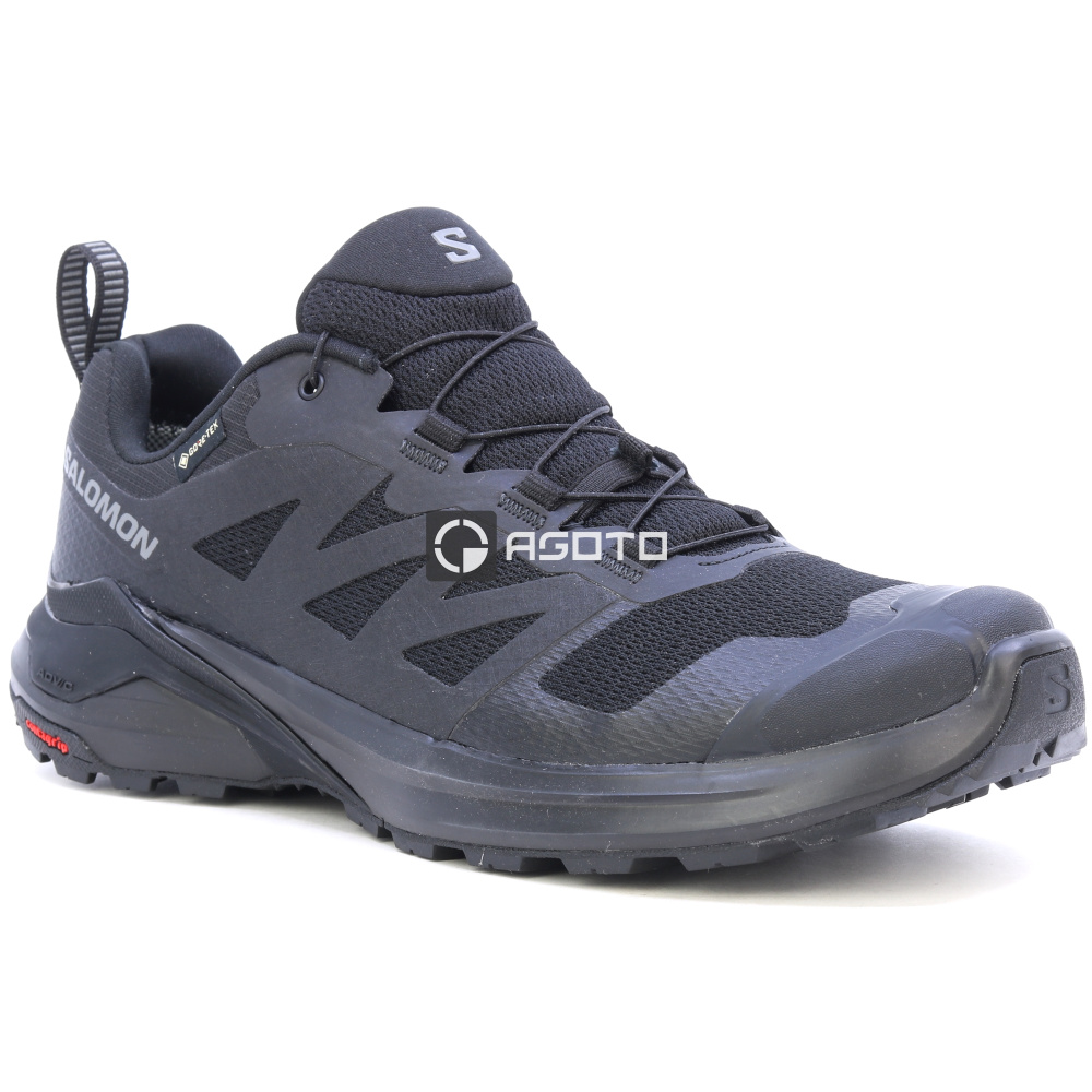 részlet SALOMON X-Adventure GTX Black trekking cipő