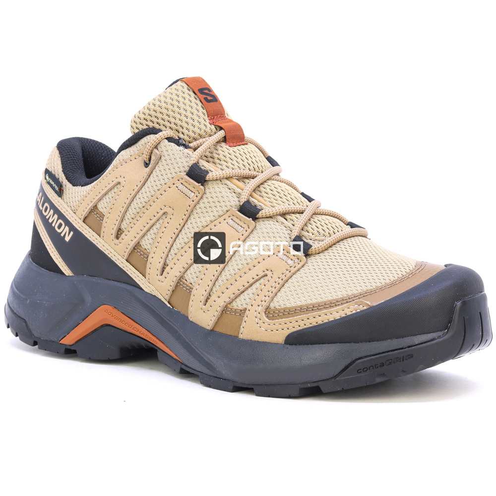 részlet SALOMON X-Adventure Recon GTX membrán Gore-Tex® trekking cipők