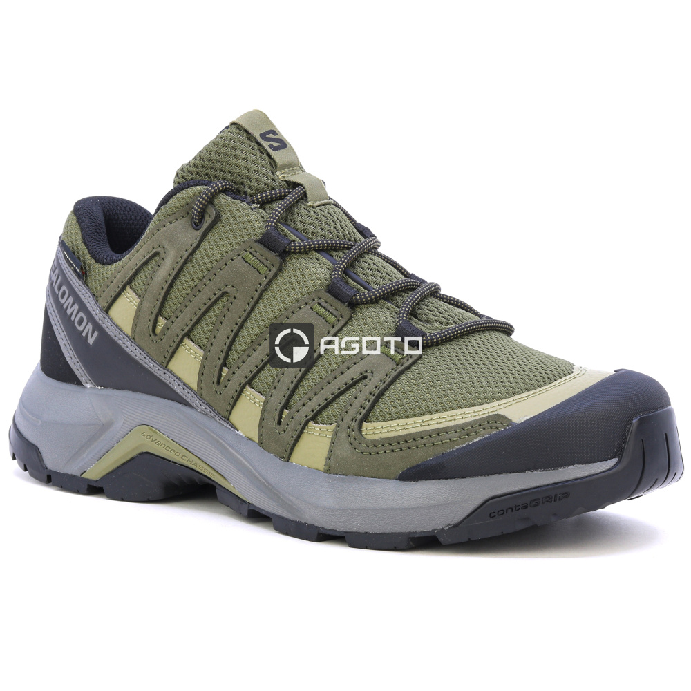 részlet SALOMON X-Adventure Recon GTX membrán Gore-Tex® trekking cipők