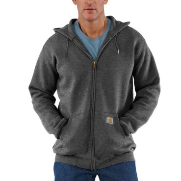 CARHARTT Midweight Hooded Zip-Front férfi pulóver