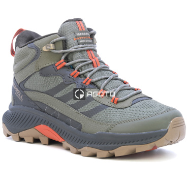 MERRELL SPEED STRIKE 2 MID WP black trekking cipő