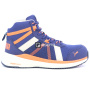 előnézet PUMA Rival Mid S1P ESD blue/orange munkavédelmi bakancs